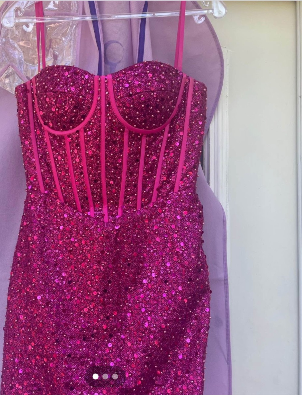 Portia & Scarlett pink homecoming dress size 4